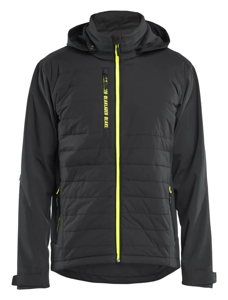 Blåkläder 474325139933XXL Jacka svart/gul Svart/gul