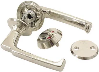 ASSA 9565T WC-behör höger Blankkrom