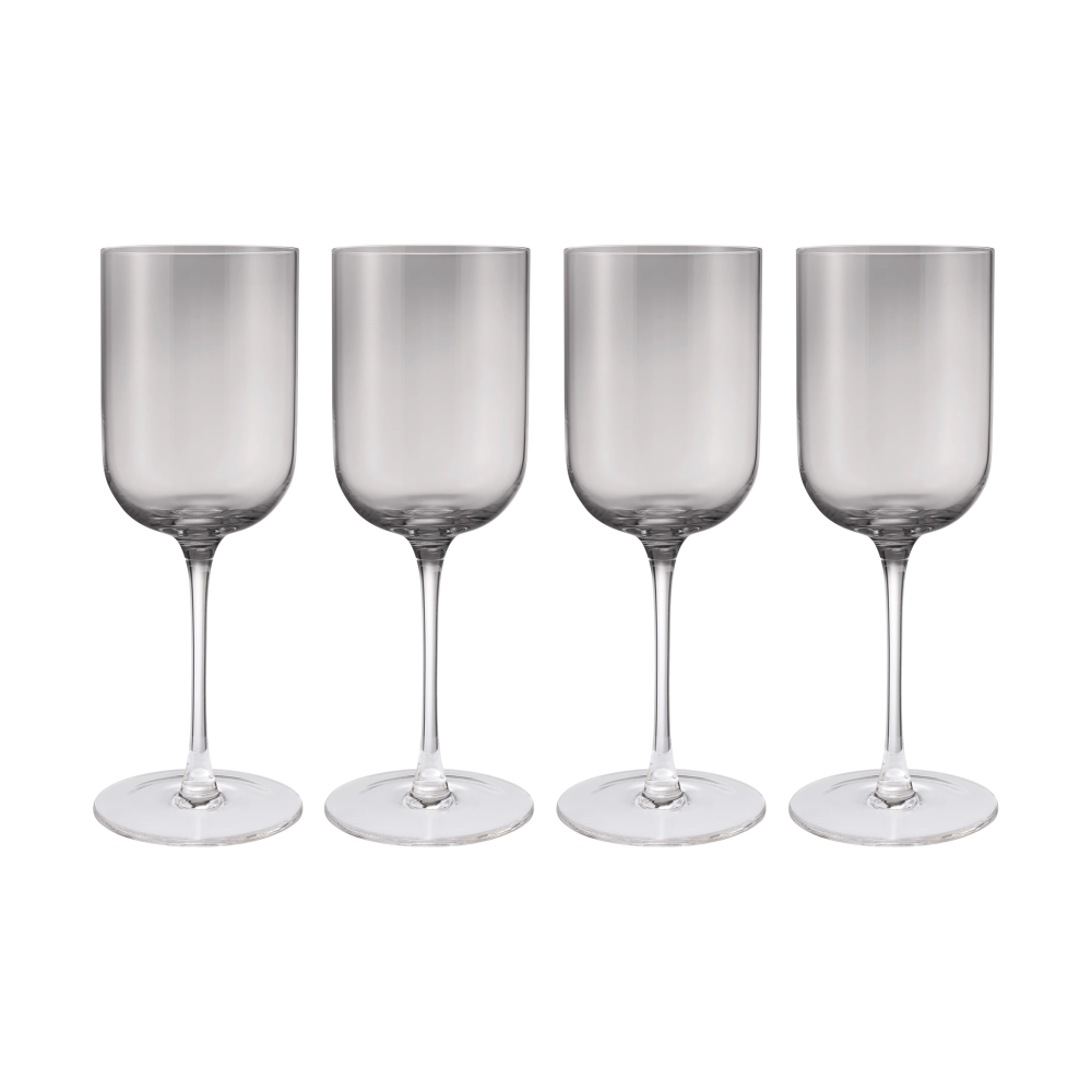 Fuumi rödvinsglas 40 cl 4-pack, Smoke-klar