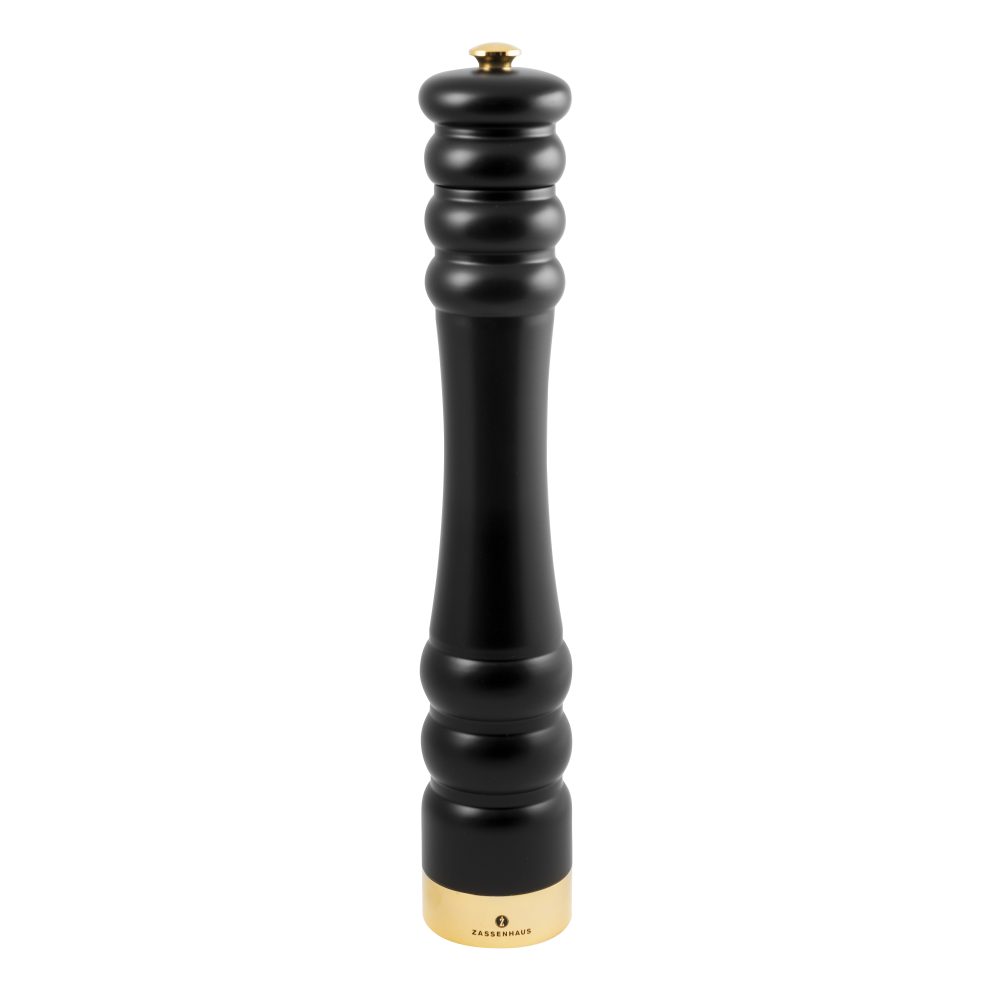 München kryddkvarn matt 35 cm, Svart-guld
