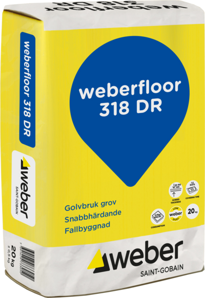 SNABBSLIPSATS WEBER FLOOR 318 GROV DR 20KG