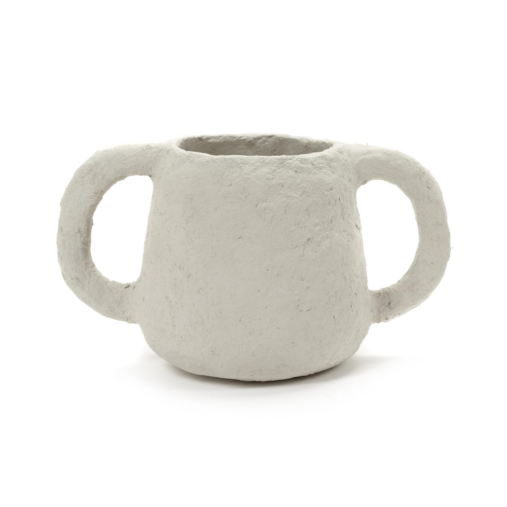 Earth kruka Ø 14 cm, Beige