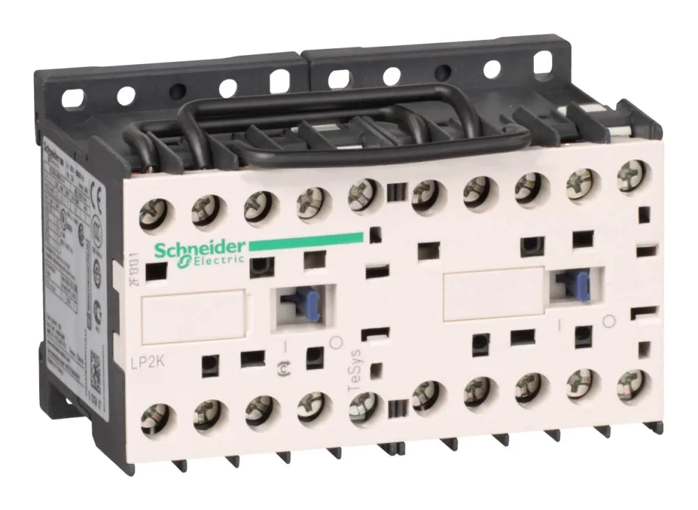 Schneider Electric LP2K0901BD3 Fram- och backkopplare 9 A, 24 VDC 1 öppnande hjälpkontakt, inbyggd spole - Bild 2