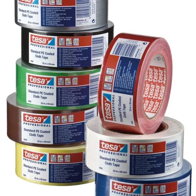 Tesa 4688 Vävtejp 25 m x 50 mm grön