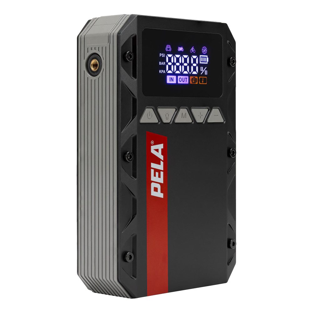 Kjøp PELA Boostere med kompressor 12 V, 12000 mAh – 1200 A, 10,3 bar