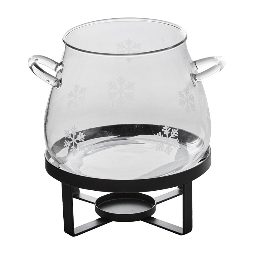 Snöstjärna glöggryta 1,2 L, Glas
