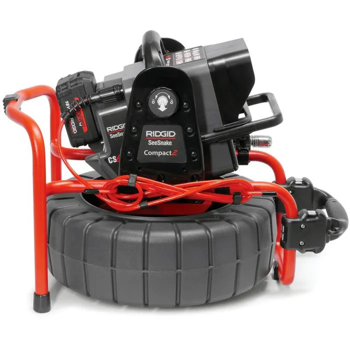 Ridgid SeeSnake Compact2 CS6Pak Kameravindspaket med batteri och laddare