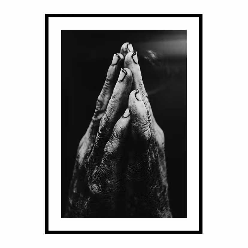 Poster Gallerix Rough Hands Storlek: 21x30 cm