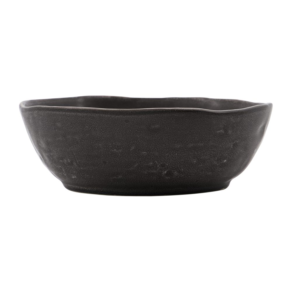 Rustic skål Ø14 cm, Mörkgrå