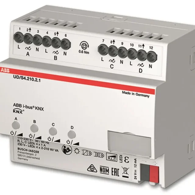 ABB 2CKA006197A0047 Dimmer 210 W Antal utgångar: 4