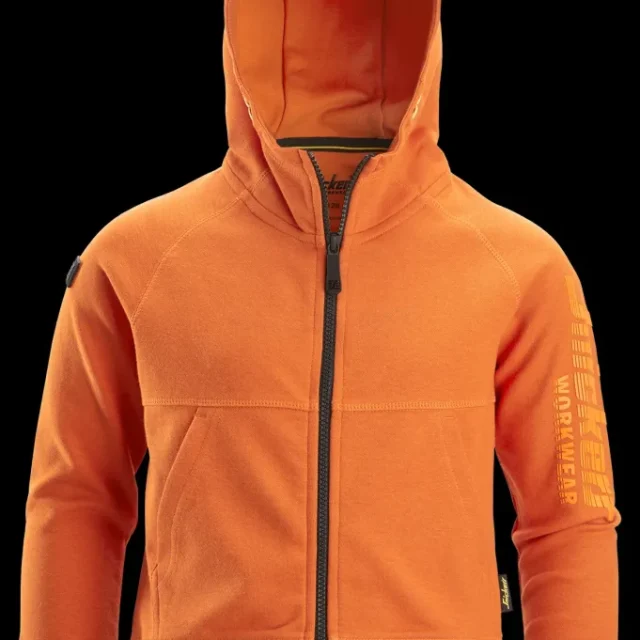 Snickers Workwear 7512 Luvtröja orange 164