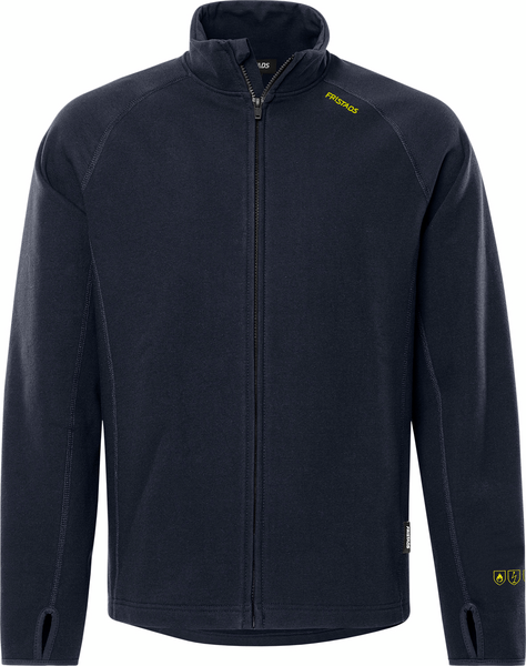 JACKA FRISTADS 7044 MFRN SWEATSHIRT, FLAME STRETCH MÖRK MARIN STL S