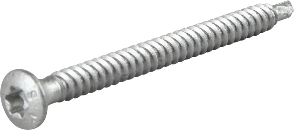 ESSVE 545408 Takskruv 4,8 mm Ø, BS, TX25, ruspert 80 mm, 500-pack - Bild 2