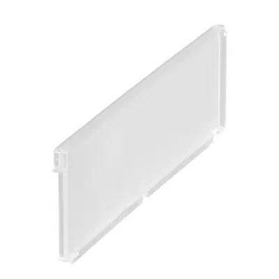 Elfa 473018 Avdelare transparent, 2-pack 11x334x95 mm