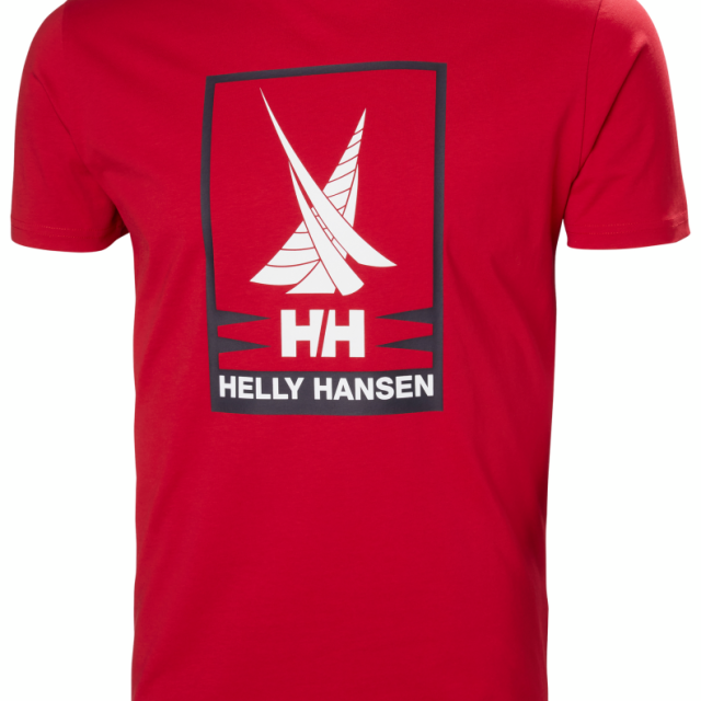 SHORELINE HELLY HANSEN T-SHIRT 2.0 L RÖD