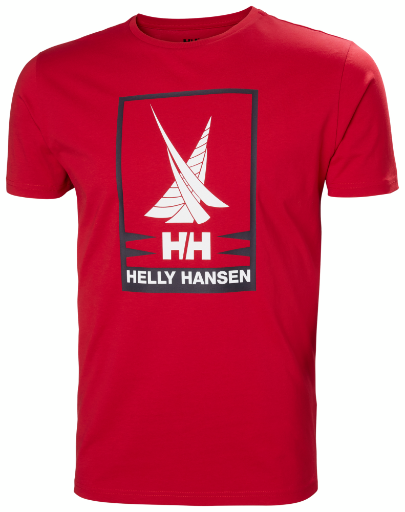 SHORELINE HELLY HANSEN T-SHIRT 2.0 L RÖD