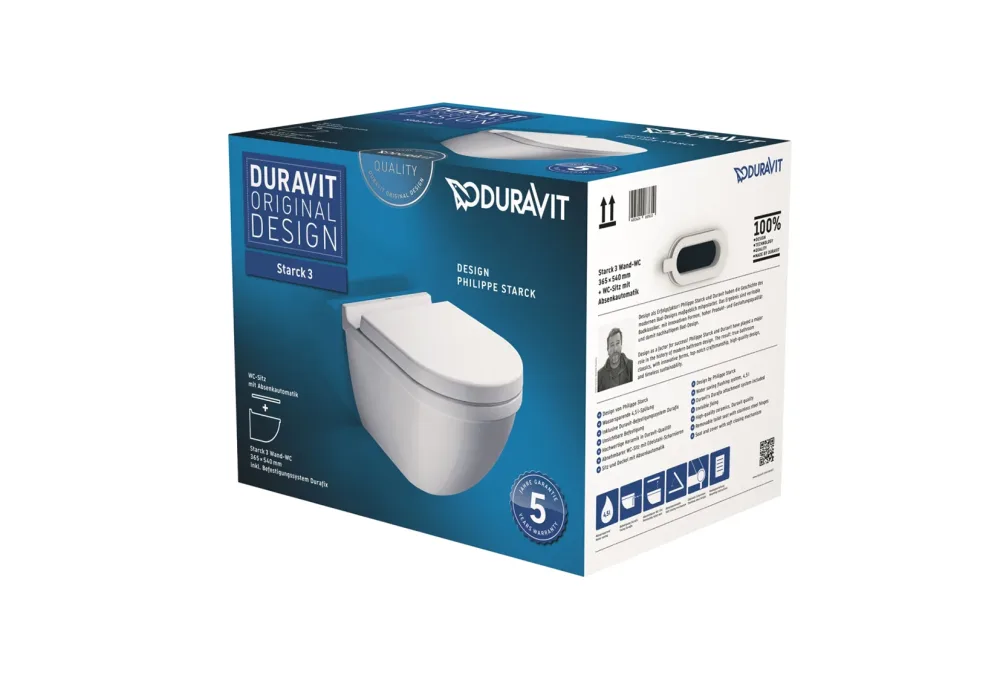Duravit Starck 3 WC-skål med sits