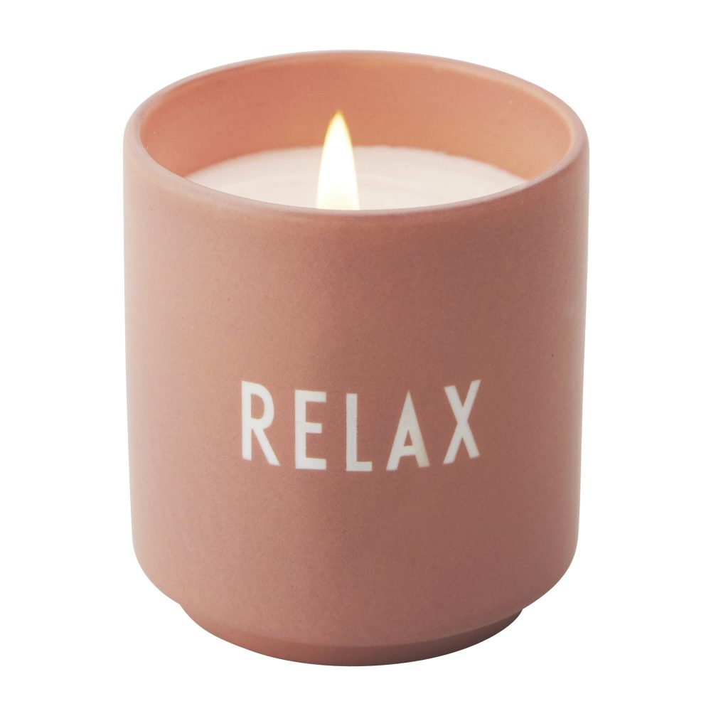Design Letters doftljus Ø5,5 cm, Relax-nude