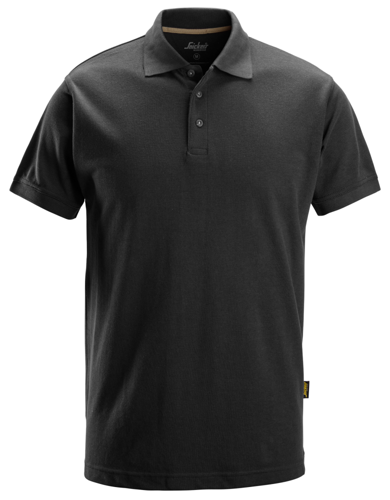 PIKETRÖJA SNICKERS WORKWEAR 2718 SVART XL, UTAN FICKA