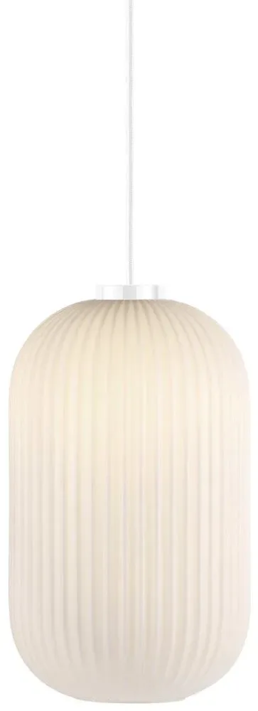 Nordlux MILFORD Pendelarmatur opal 20 cm
