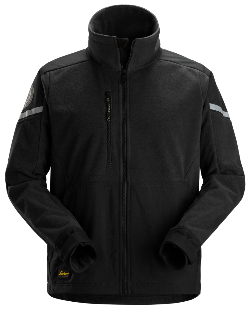 FLEECEJACKA SNICKERS WORKWEAR WINDBLOCKER SVART, STL M