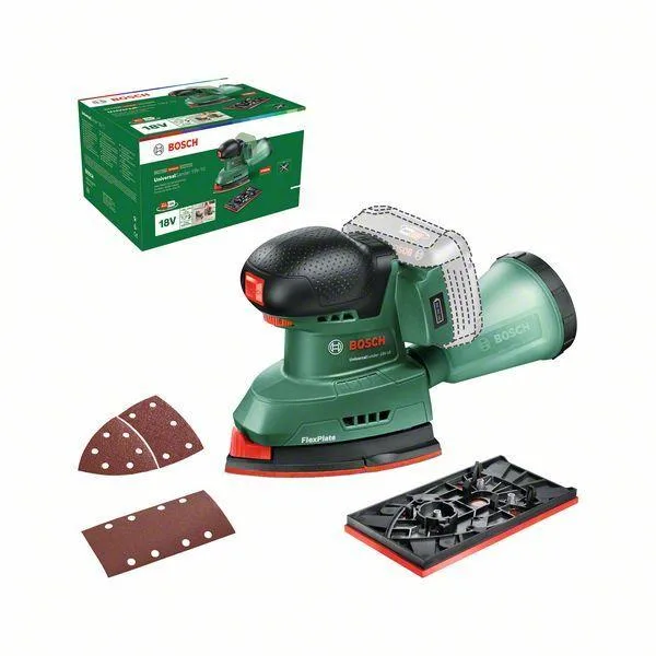 Bosch DIY UniversalSander 18V-10 Multislip utan batteri och laddare