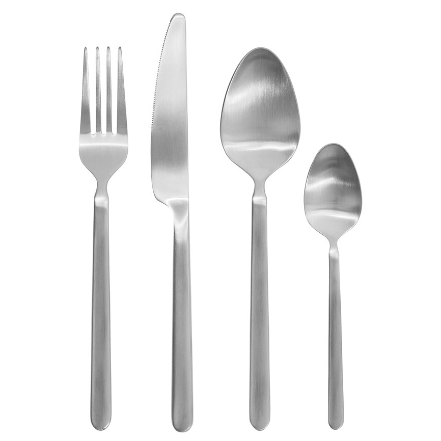 STELLA bestickset silver, 16 delar
