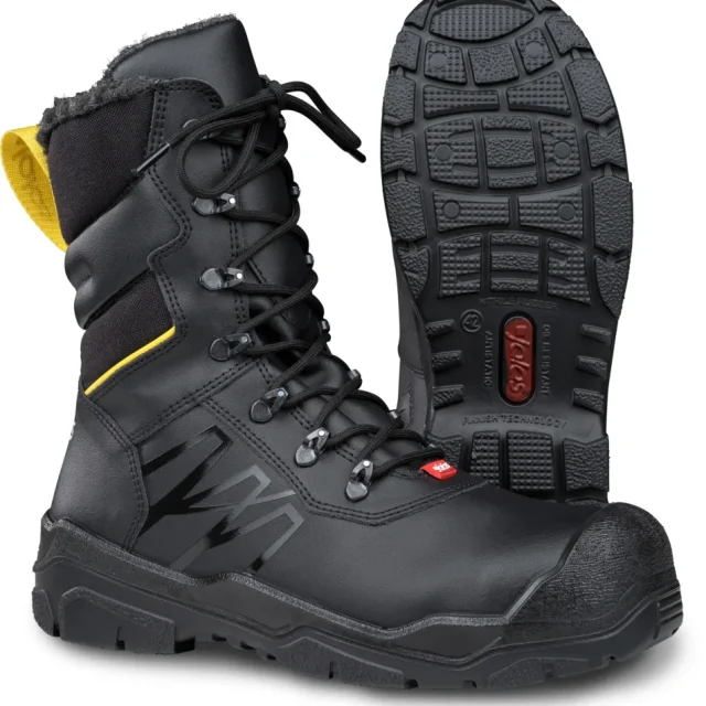 Jalas Gran Premio 2808 Ice Track 2 Skyddskänga svart, fodrad, S3S 46