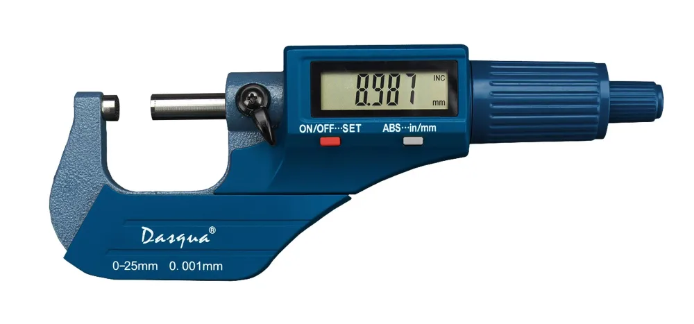Dasqua 495175 Mikrometer digital, utvändig 25-50 mm - Bild 2