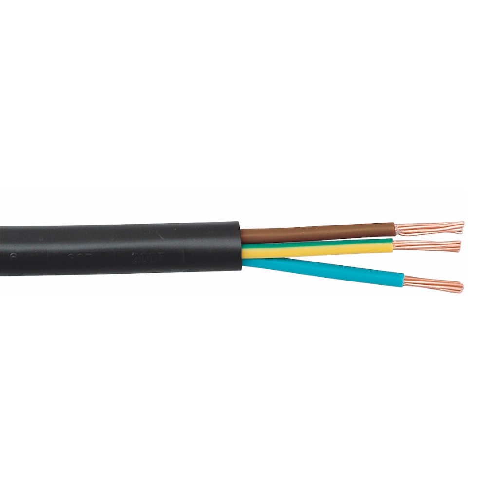 Kabel N1XV-U 3G1,5mm² 100m 0,6/1kV Svart Malmbergs 0004002