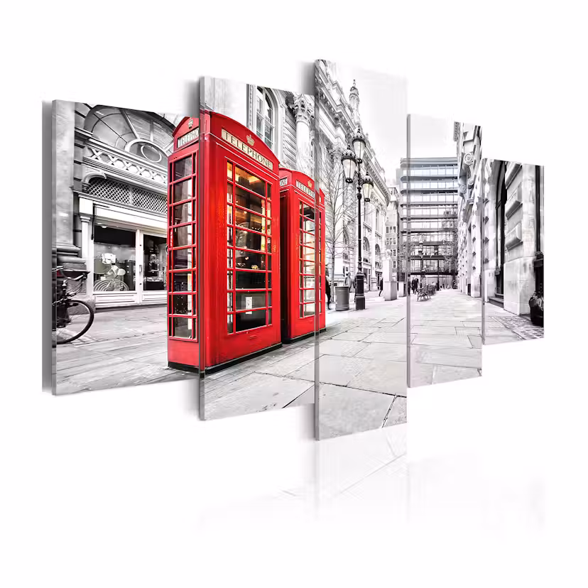 Tavla Arkiio Street Of London 100x50 cm