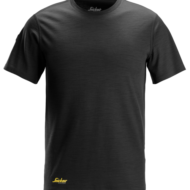 T-SHIRT SNICKERS WORKWEAR ULL SVART STL XS