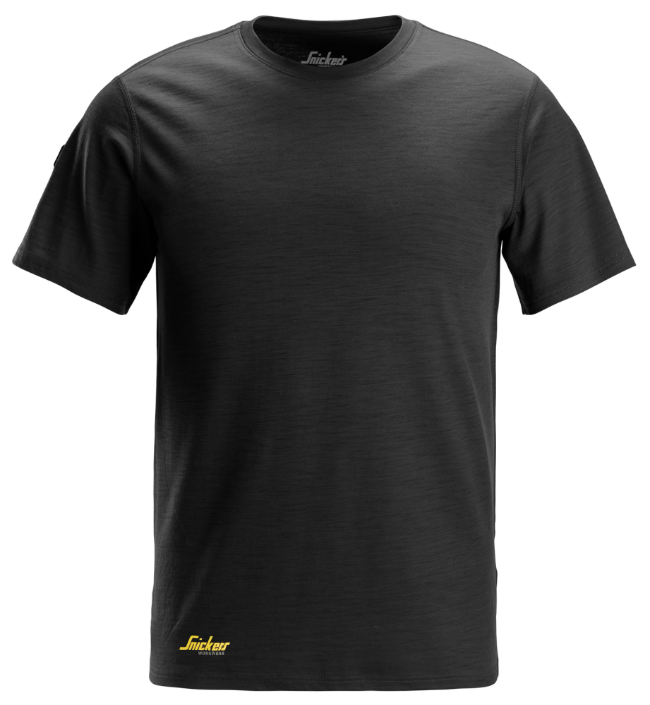 T-SHIRT SNICKERS WORKWEAR ULL SVART STL XS