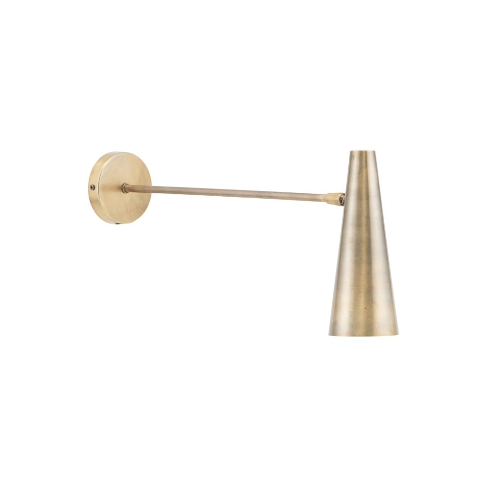 Precise vägglampa mattsvart, 47 cm
