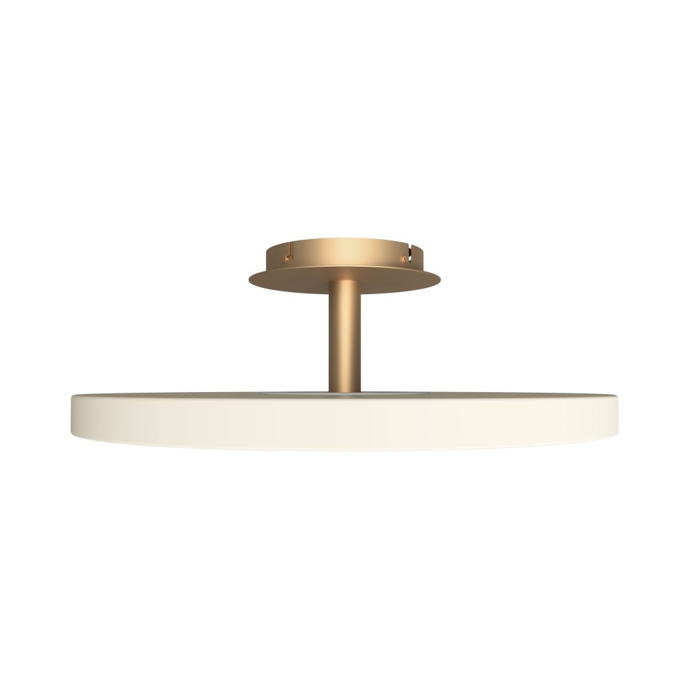 Asteria Up plafond large, Pearl white