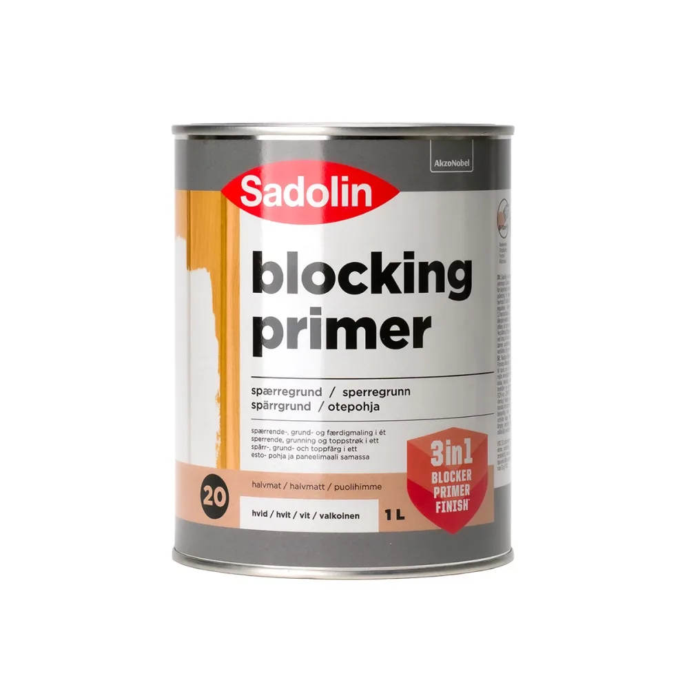 Grundfärg Blocking Primer 1L | Stuvbutiken - Bild 2