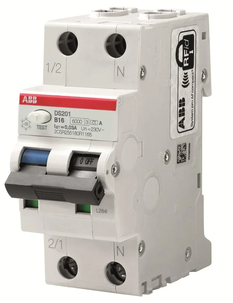 ABB 2CSR255180R1404 Personskyddsautomat 6kA, C-karakteristik, typ A DS201 C40 A30 - Bild 2