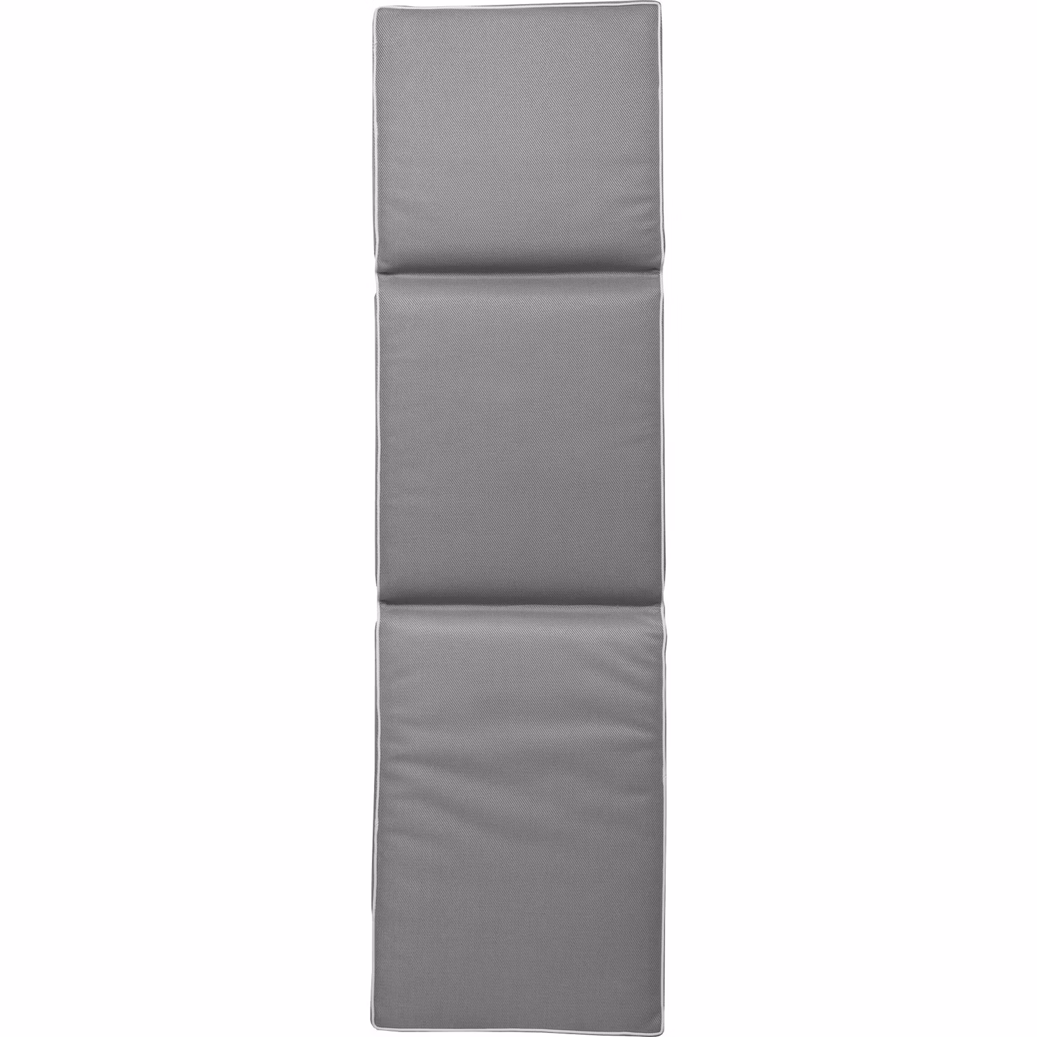 Plain Solsängsdyna 50x186 cm, Grå