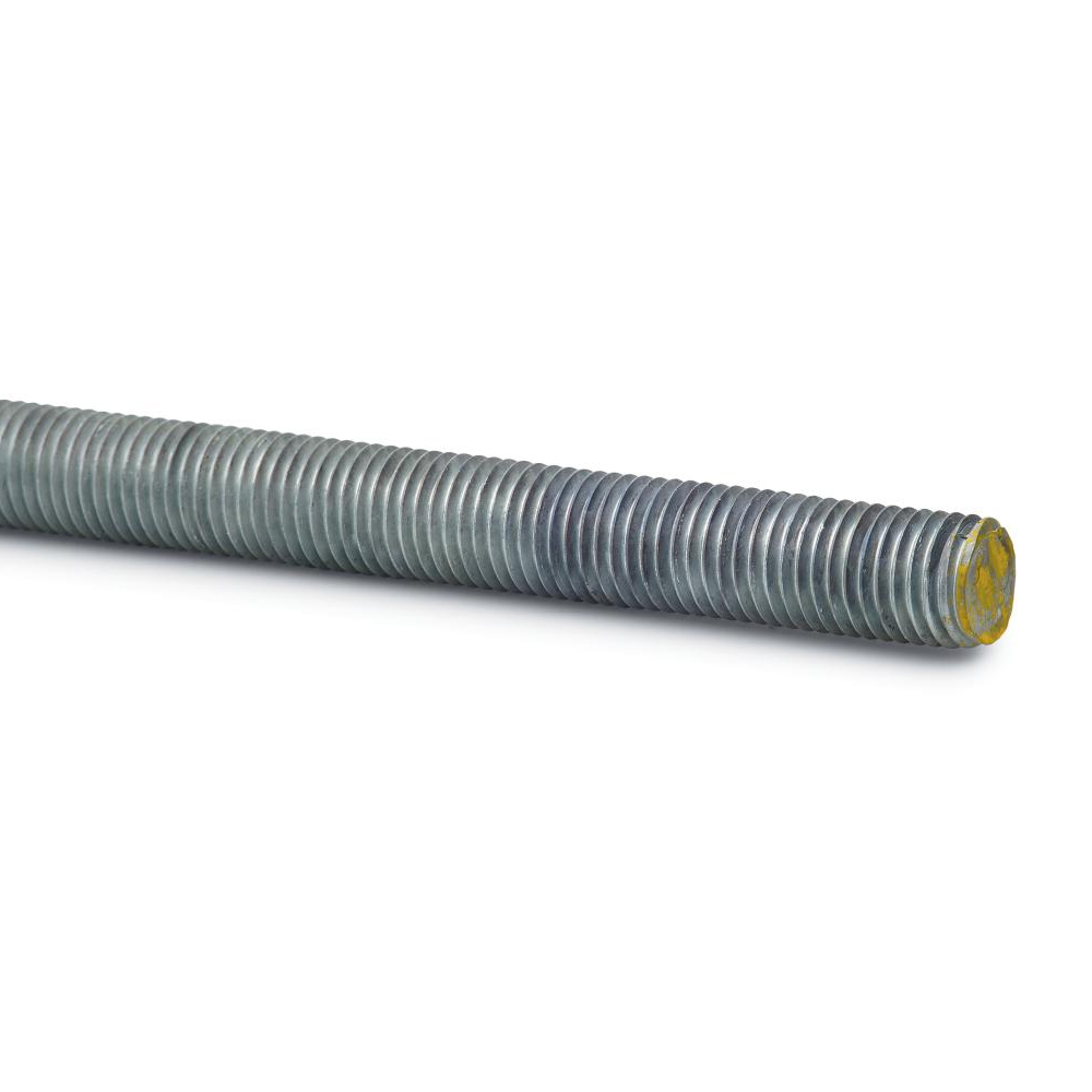 Gängstång MHGS 8.8 FZV M20x1000mm Gul Fast 107572