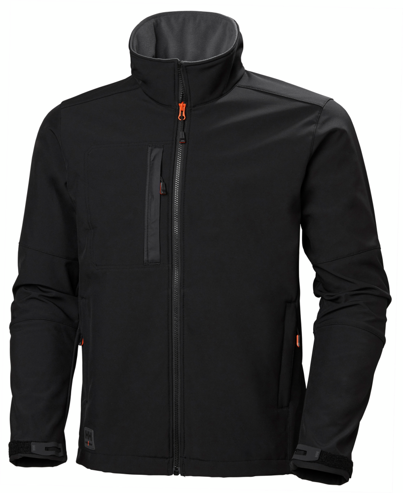 JACKA HELLY HANSEN KENSTINGTON SOFTSHELL, SVART L