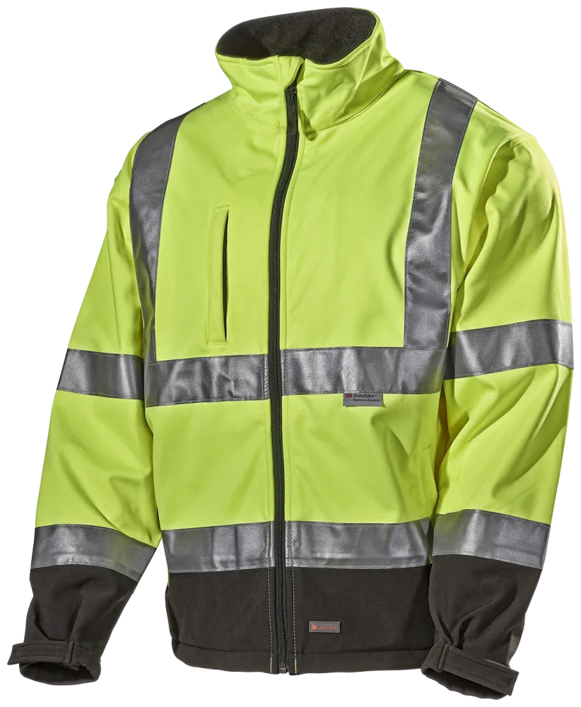 L.Brador 289P Softshelljacka hi-vis orange, klass 2 Hi-vis orange