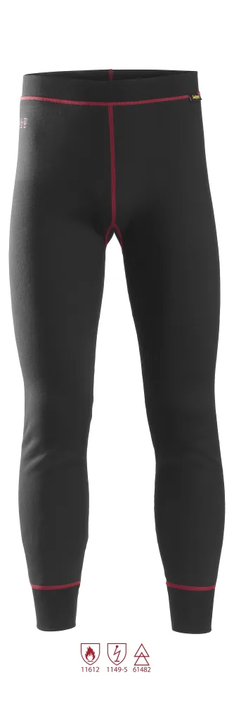 Snickers Workwear 9469 ProtecWork Långkalsong svart, flamskydd XXL