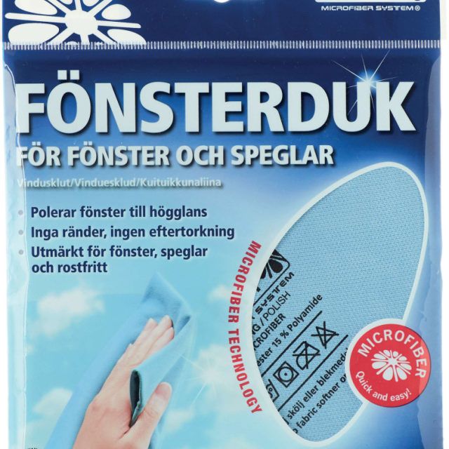 FÖNSTERDUK MICROFIBER 40X40CM