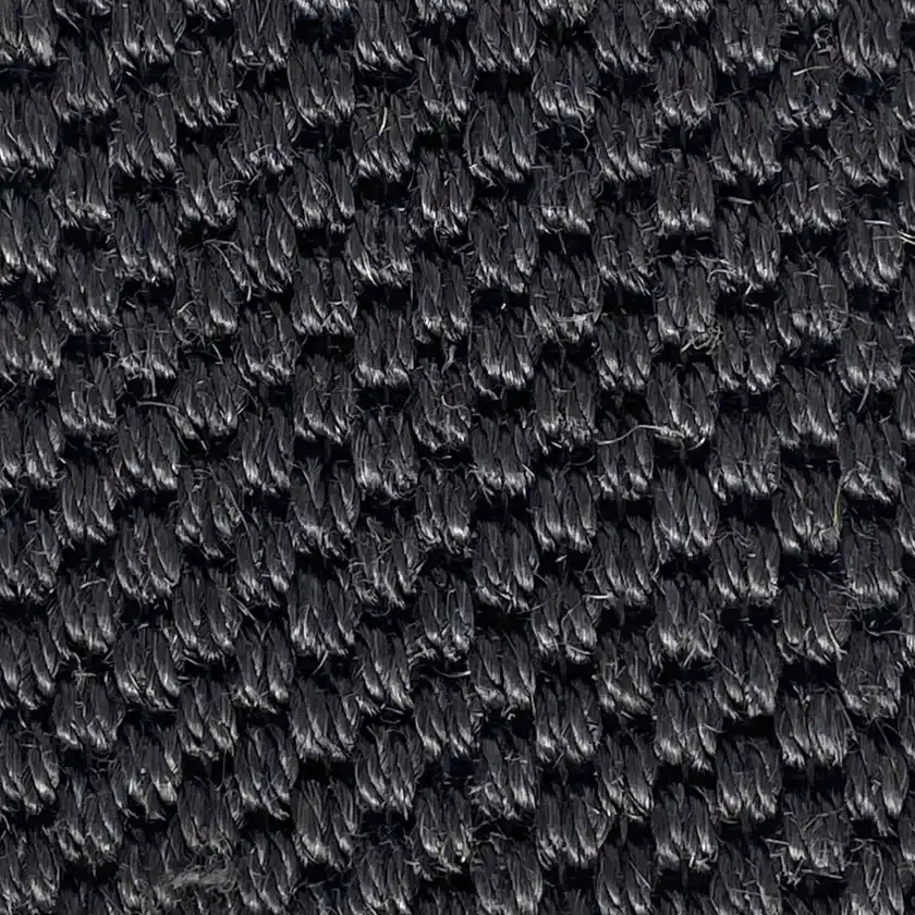 Sisal Hampa Svart 9070 Kjellbergs Textilgolv