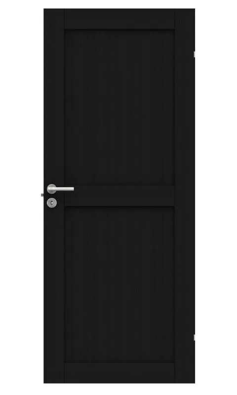 Swedoor Unique 02L Innerdörr svart ek 625x2040 mm - Bild 2