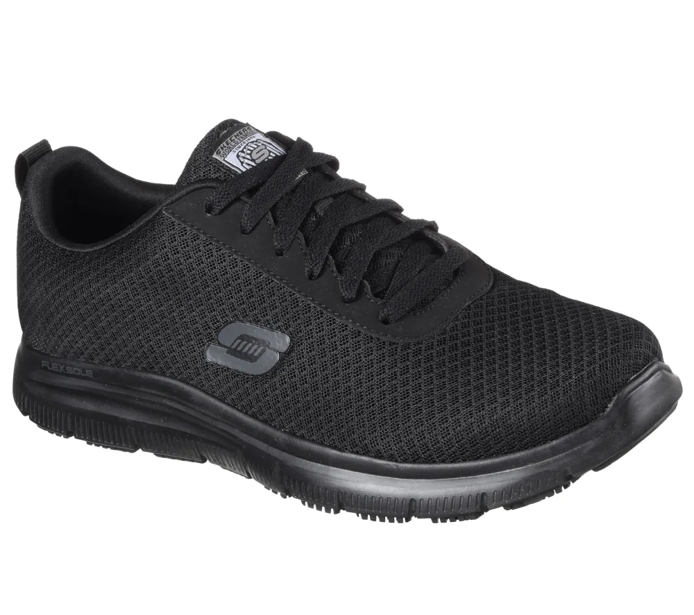 Skechers Work Relaxed Fit SRC Fritidssko halksäker, mesh 43