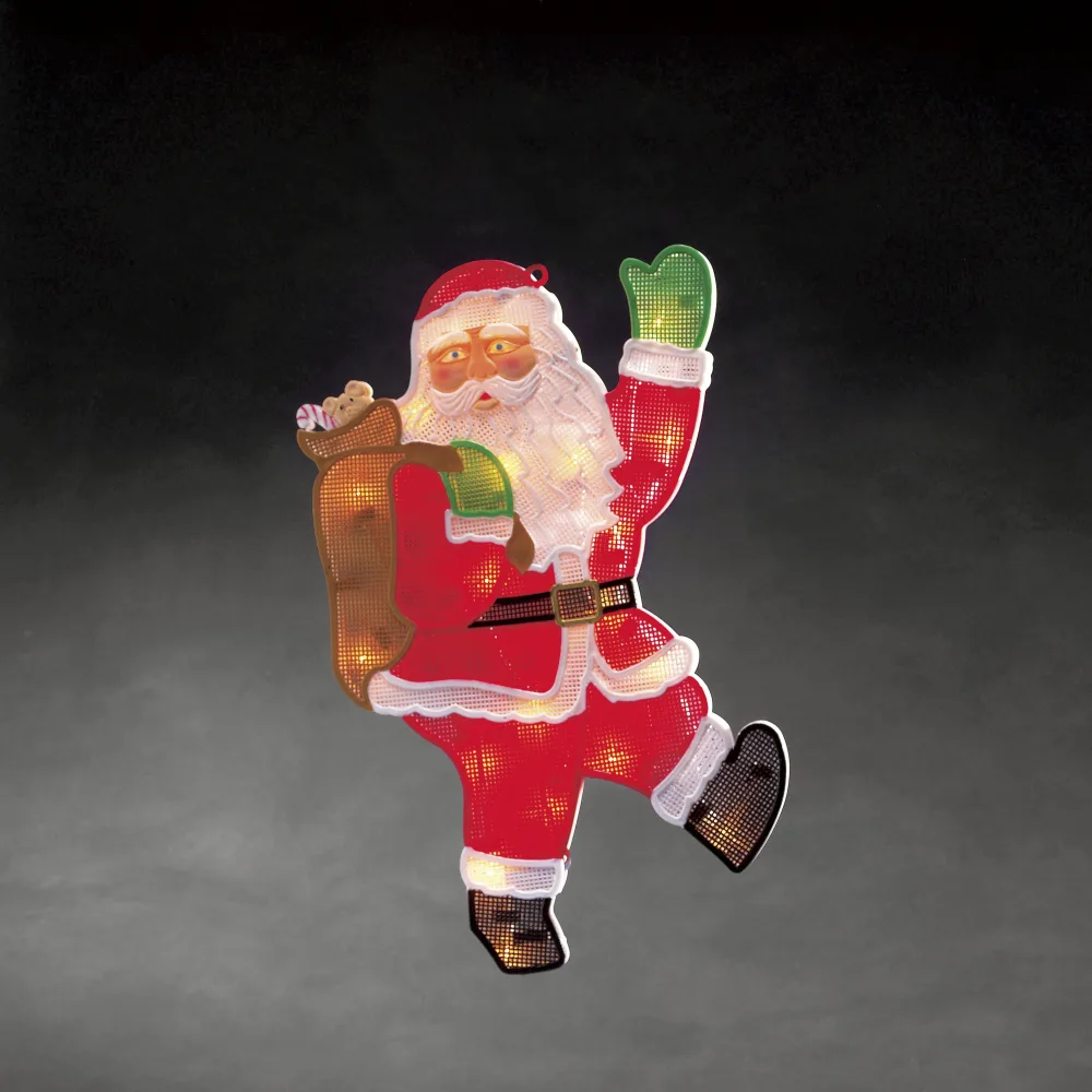Konstsmide 2850-010 Siluettlampa tomte, 20 LED