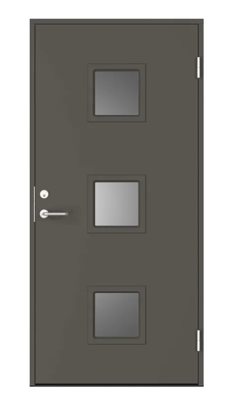 Swedoor C8010 Ytterdörr vit (S 0502-Y) 988x2080 mm