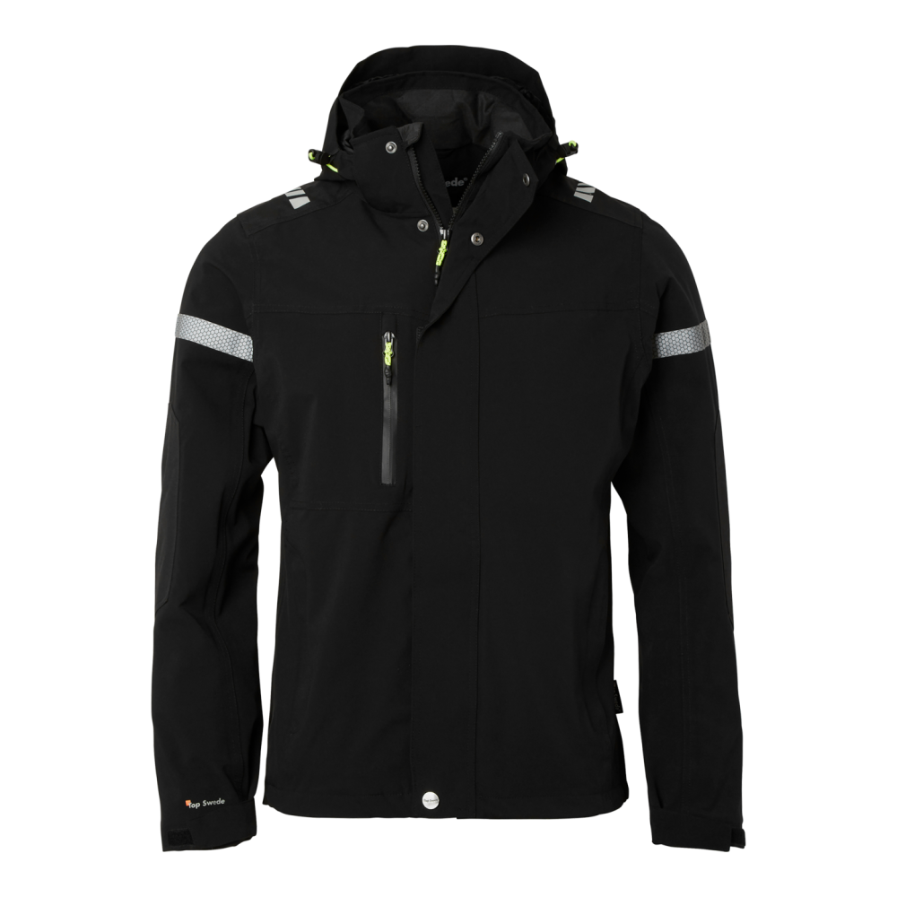 SKALJACKA TOP SWEDE STRETCH 367 SVART XS
