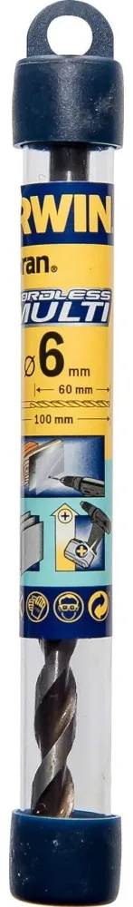Irwin Cordless Multi 10501925 Universalborr Ø6 mm Längd: 100 mm - Bild 2